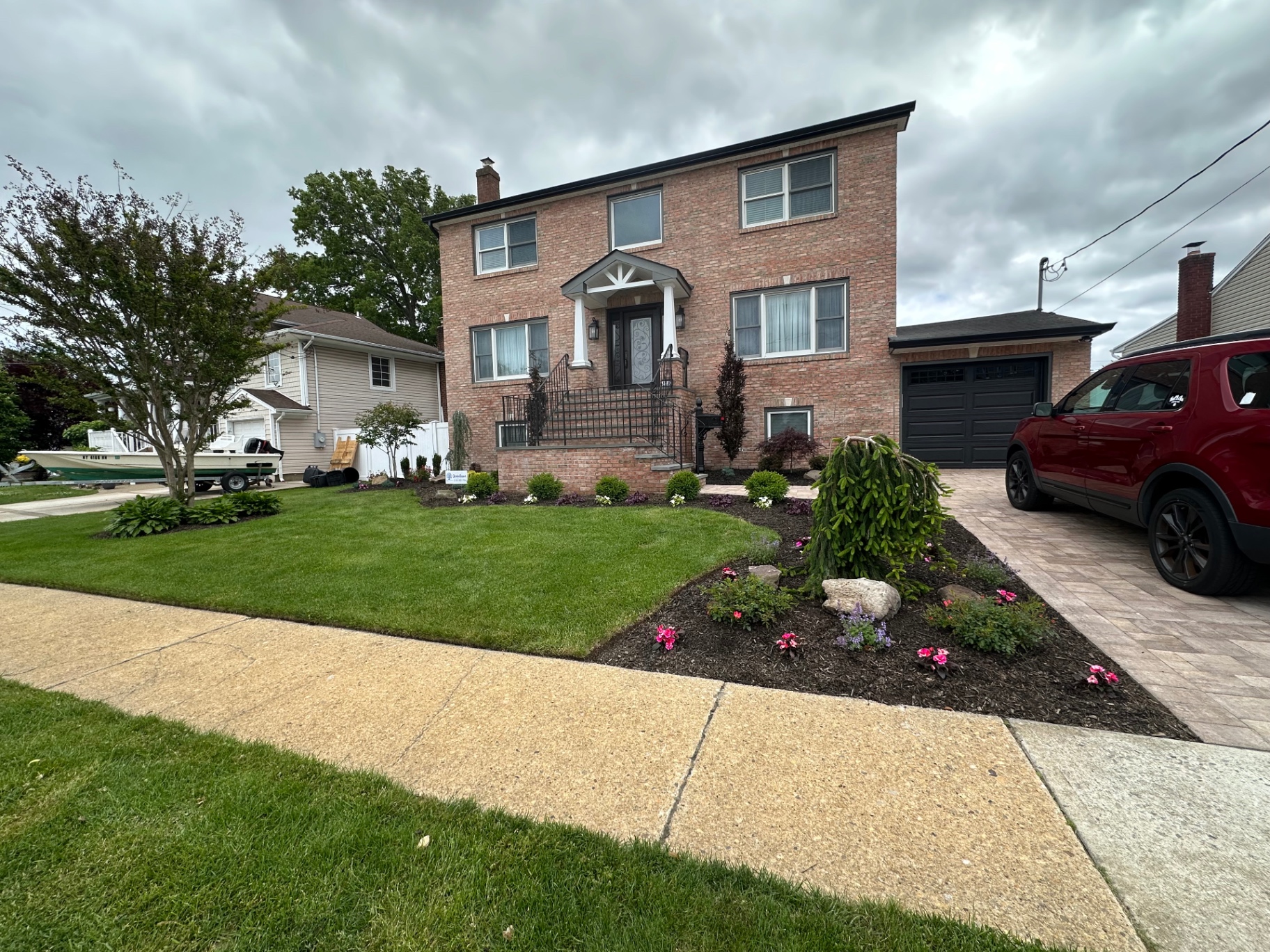 Long Island landscape project
