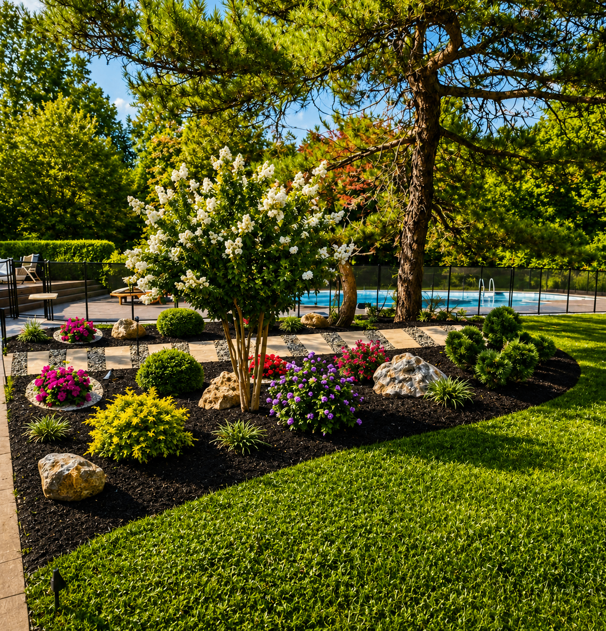 Long Island landscape project