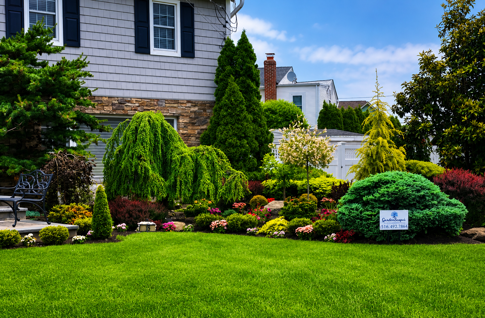 Long Island landscape project