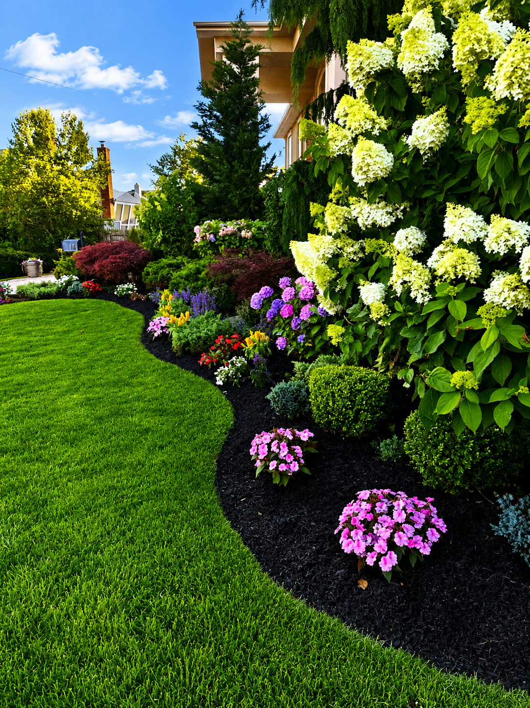 Long Island landscape project