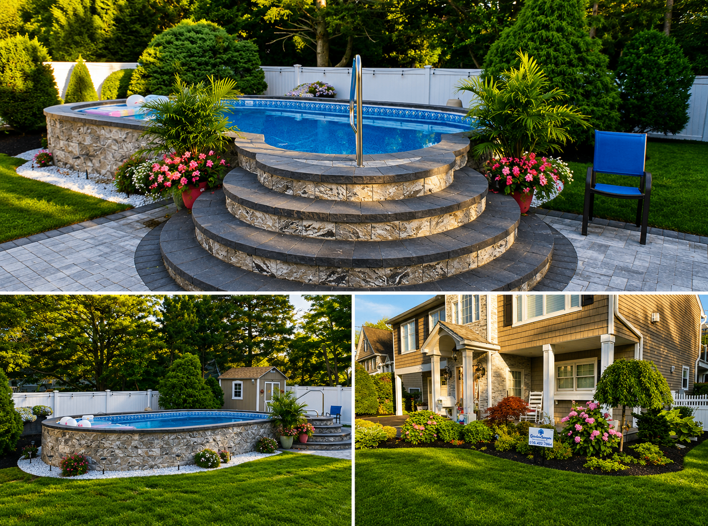 Long Island landscape project