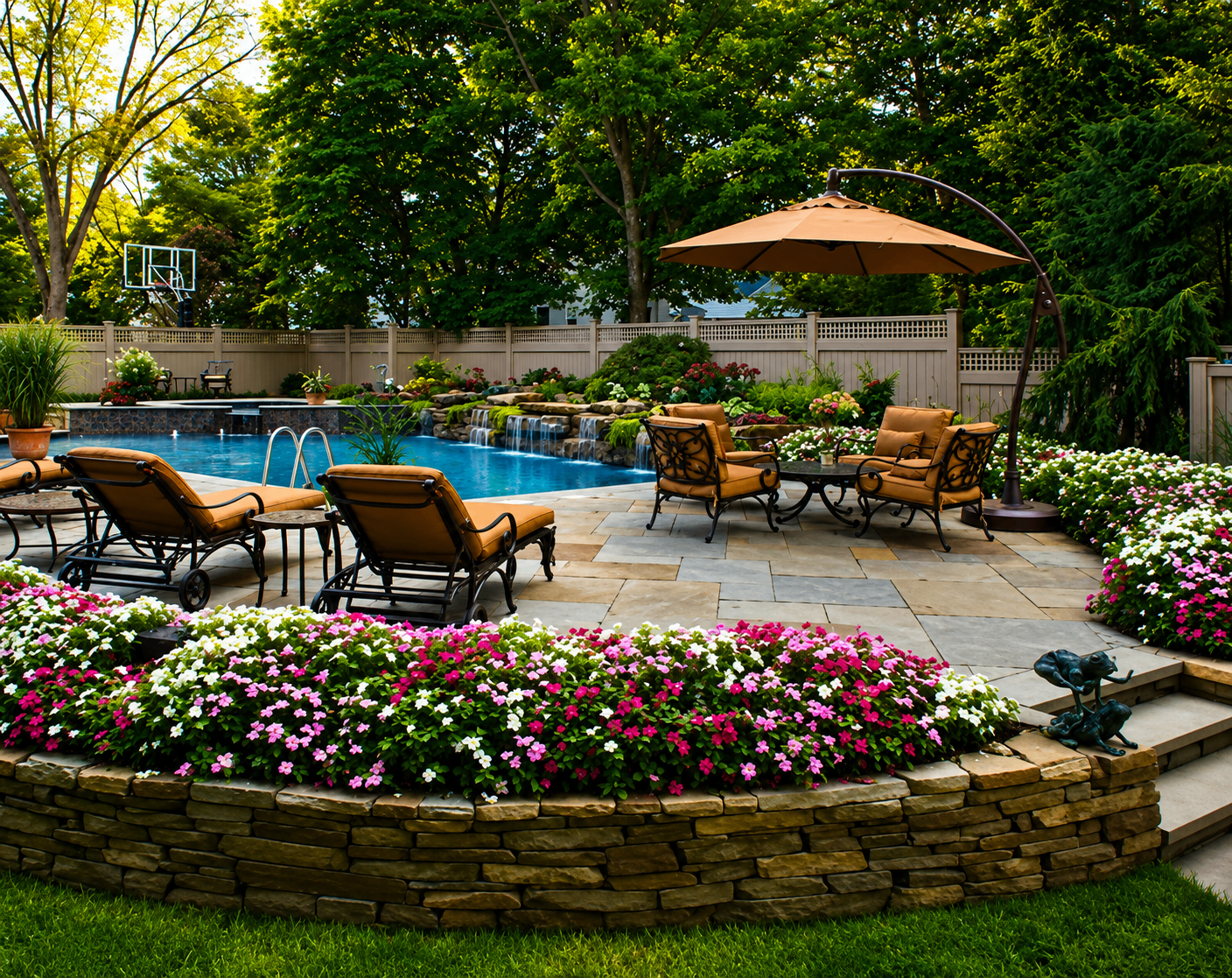 Long Island landscape project