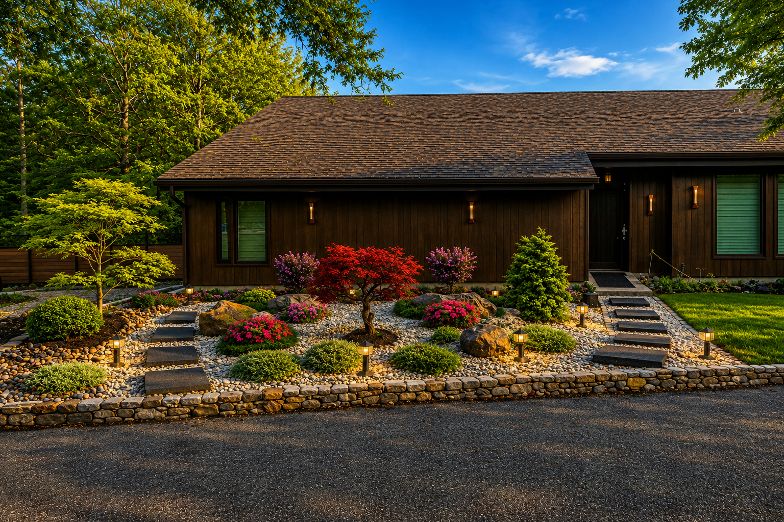 Long Island landscape project