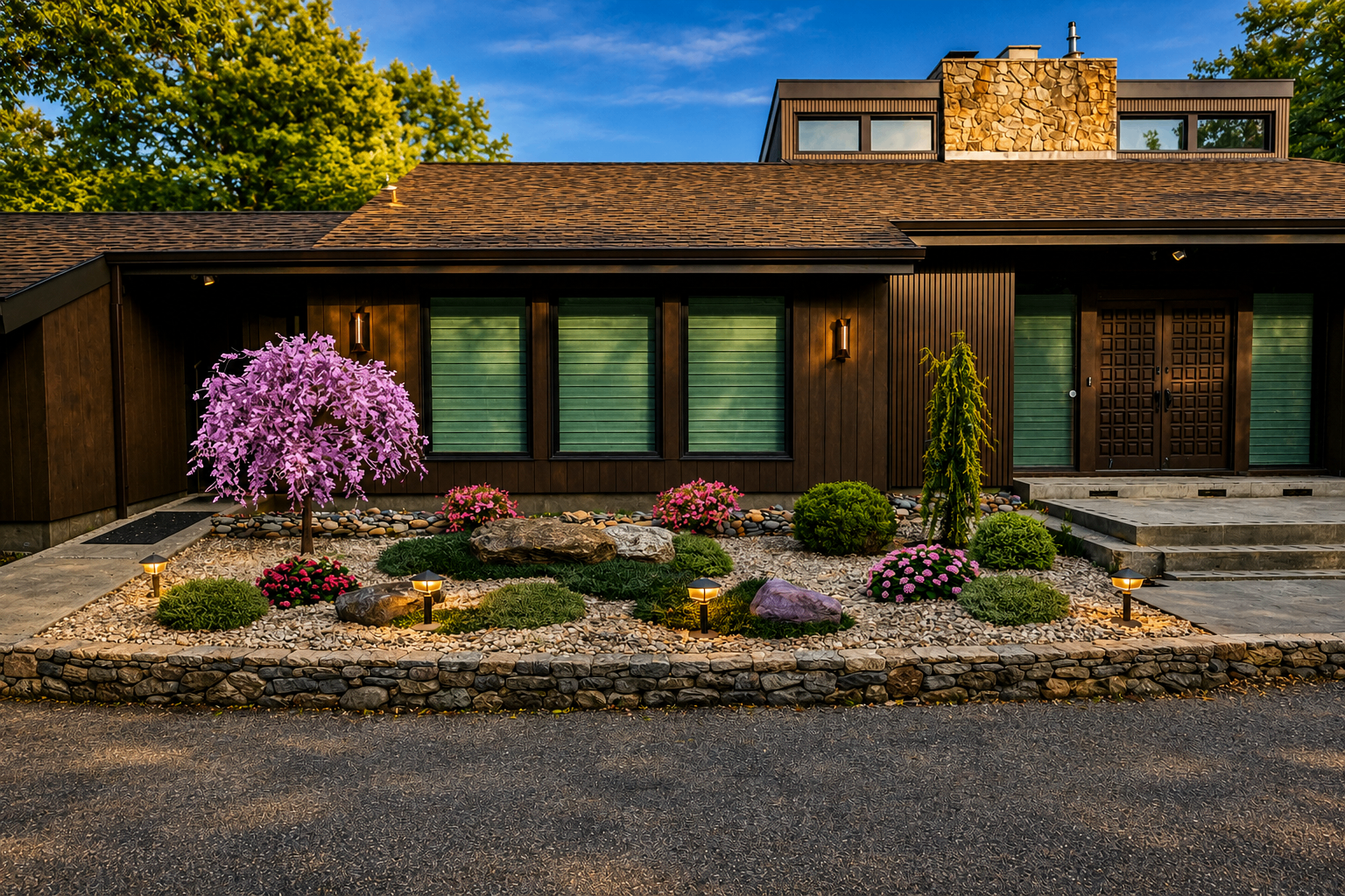 Long Island landscape project