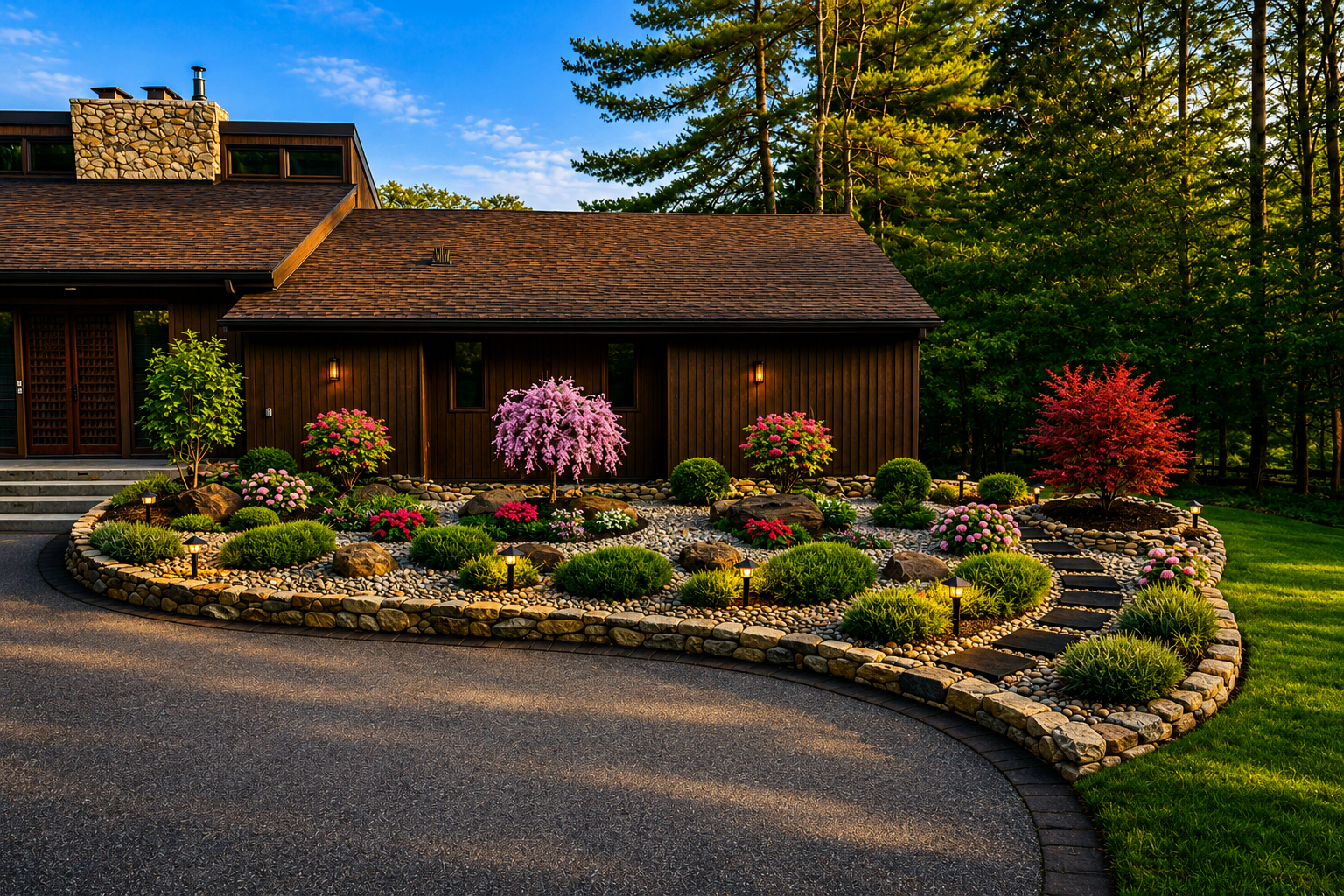 Long Island landscape project